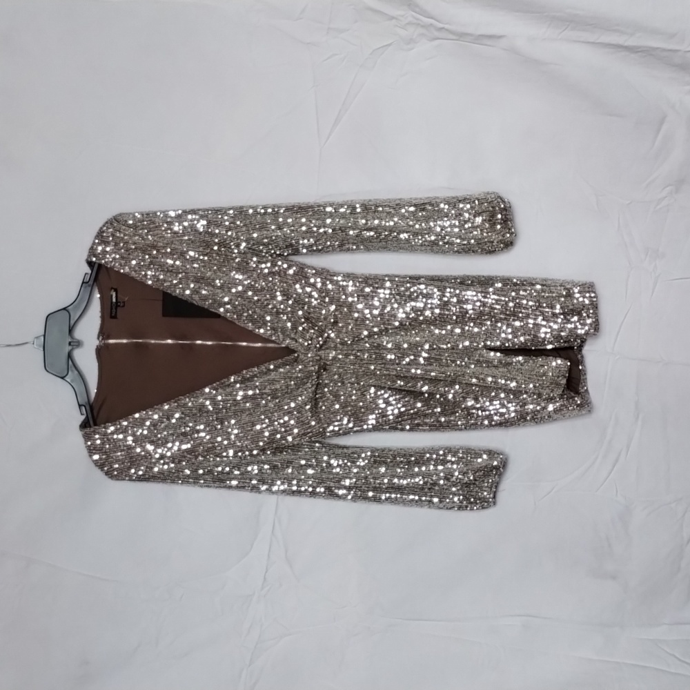 Fashion Nova Sugar Free Sequin Mini Size M